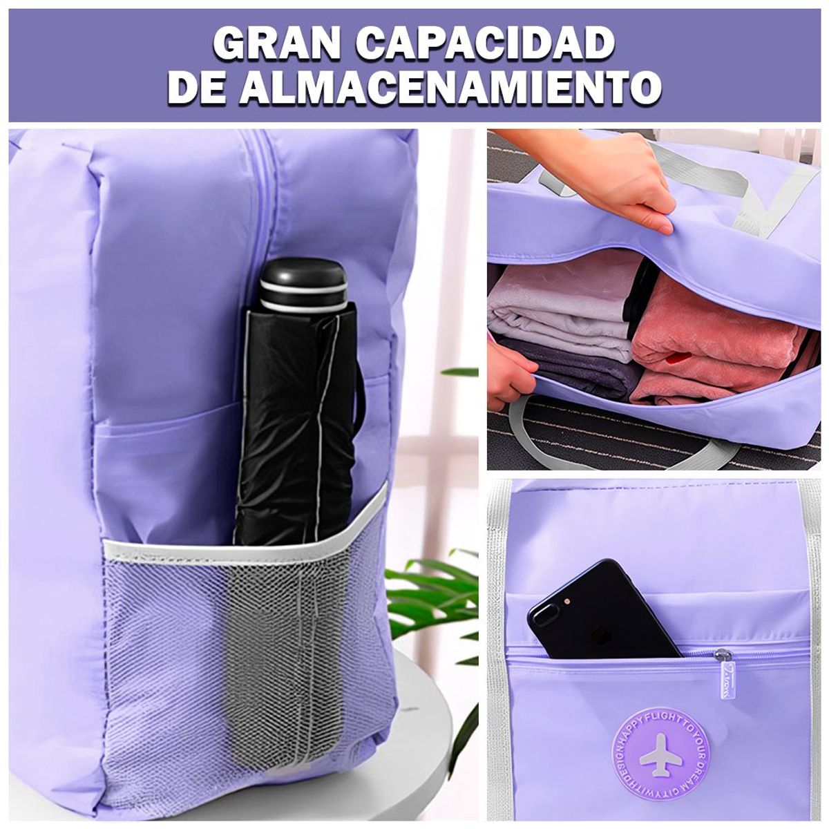 KELLER - Bolso de Viaje Deportivo Y21 LL Y Bolsa de Zapatos BZ3 BL