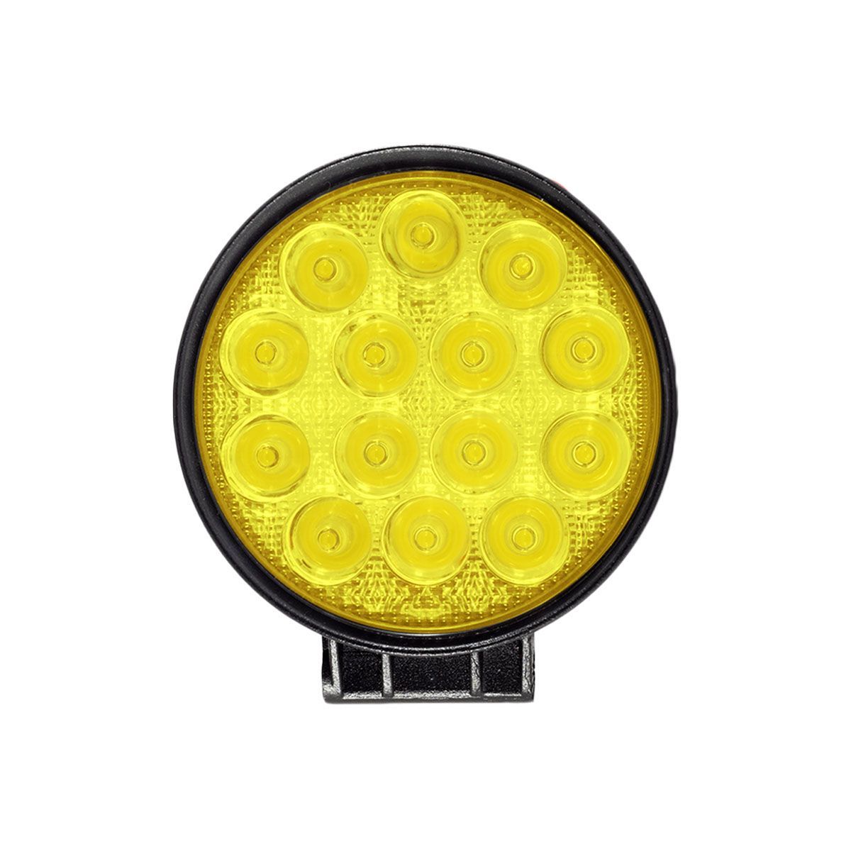 GENERICO - Faro Led Neblinero Luz Ambar 42 WATTS 14 LED Marca KOBO