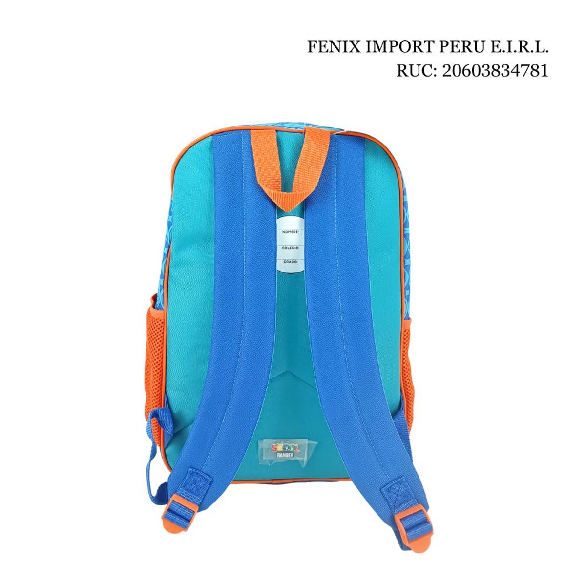 SCOOL - Set Mochila Ranger Deluxe Oficio Eva 3d Drangon Ball Scool