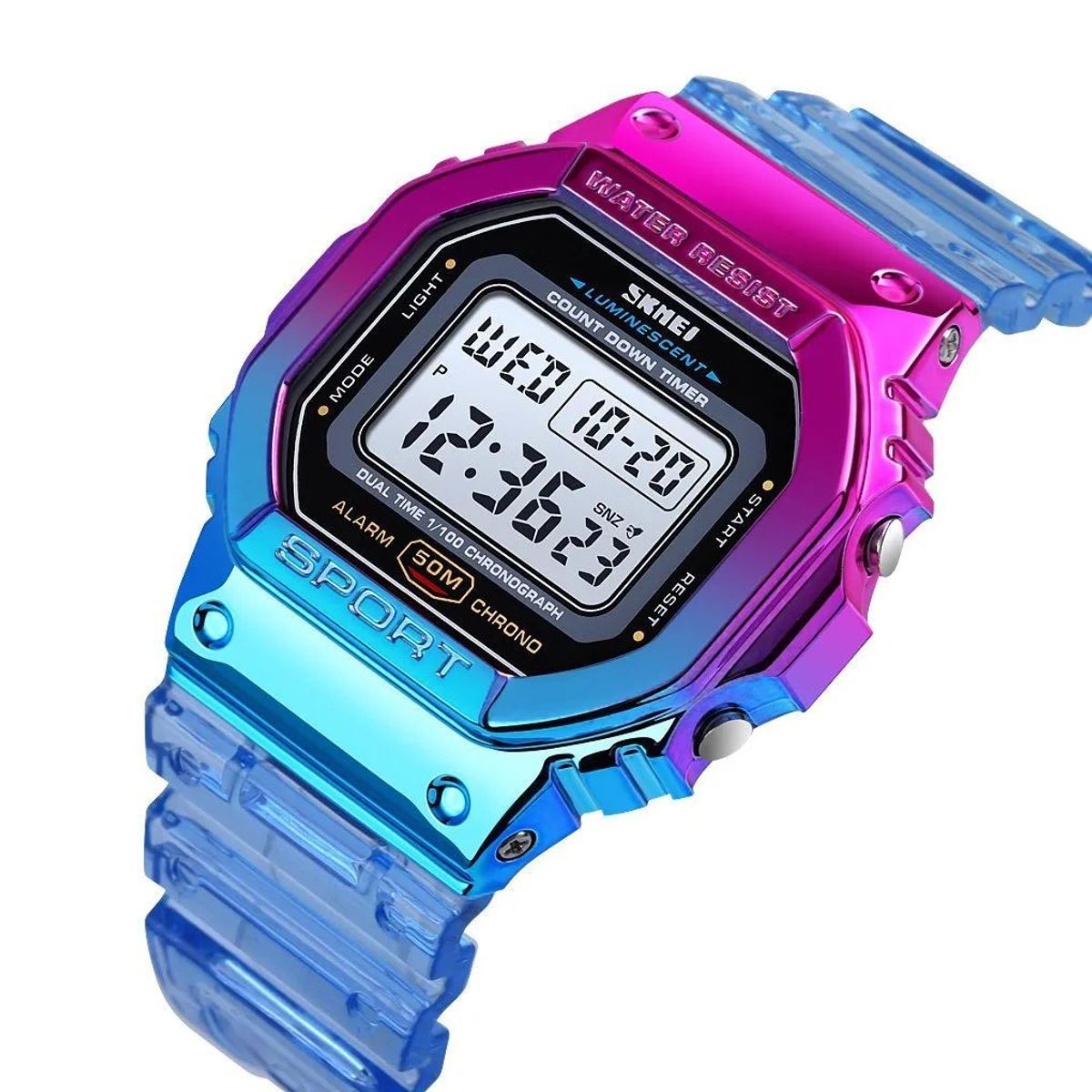 SKMEI - Skmei - Reloj Digital 1622BU para Mujer