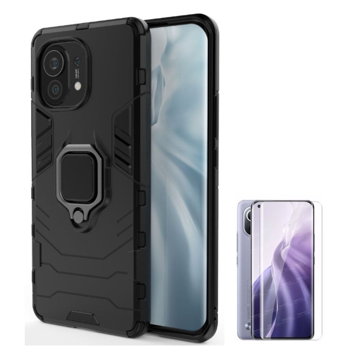 ARMOR ALL - CASE ARMADURA XIAOMI MI 11 LITE Y VIDRIO