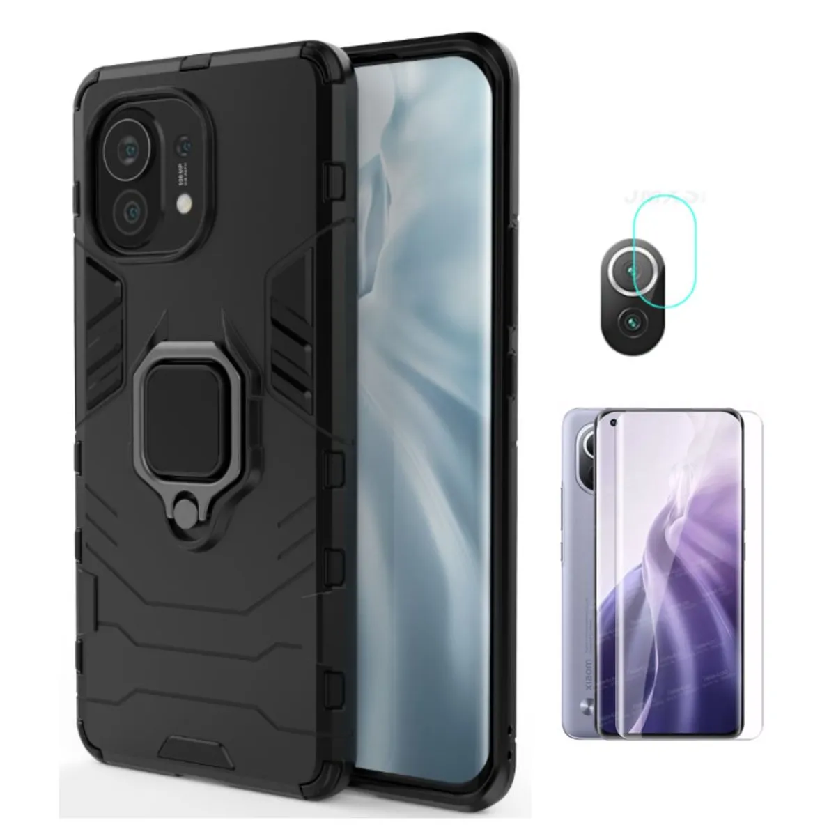 ARMOR ALL - CASE ARMADURA XIAOMI MI 11 LITE Y VIDRIOS