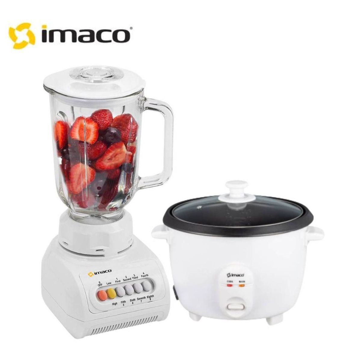 IMACO - COMBO IMACO LICUADORA BL888V  OLLA RC18