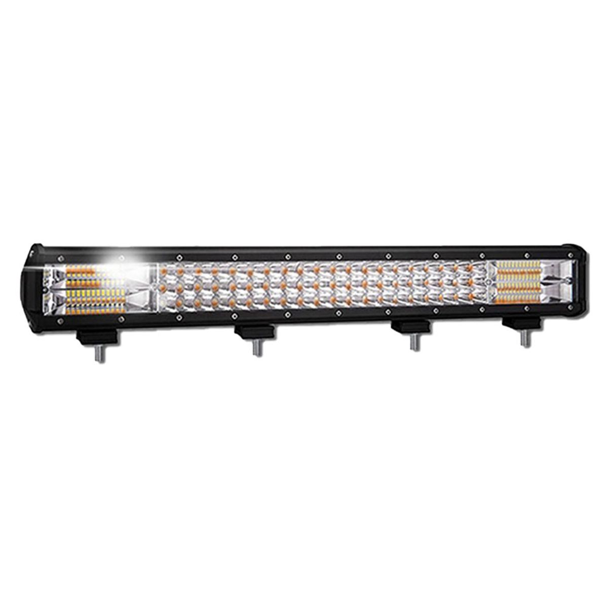 GENERICO - Barra Led Neblinero 504 W Luz Ambar 168 Leds Marca Lux Led