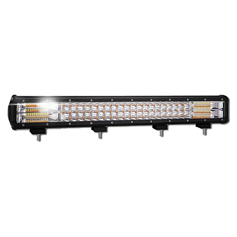 GENERICO - Barra Led Neblinero 504 W Luz Ambar 168 Leds Marca Lux Led