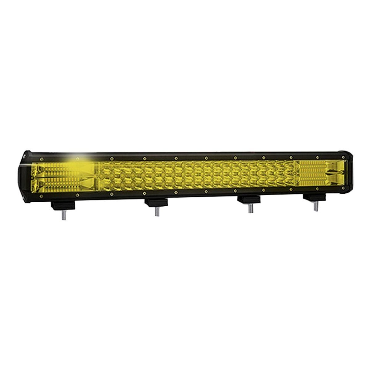 GENERICO - Barra Led Neblinero 396 W Luz Ambar 132 Leds Marca Lux Led