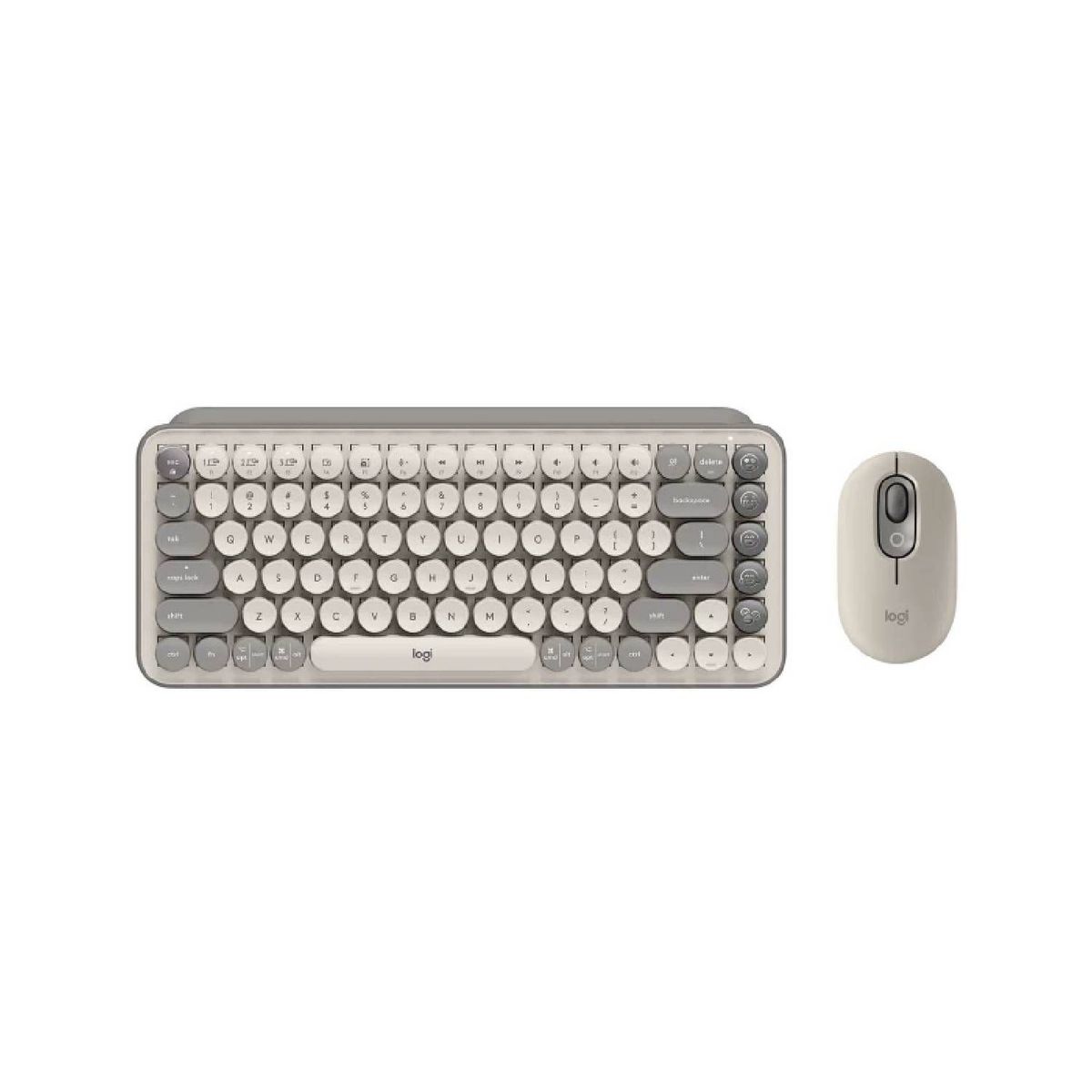 LOGITECH - Teclado y Mouse Logitech Pop Keys Multi-Device Mist