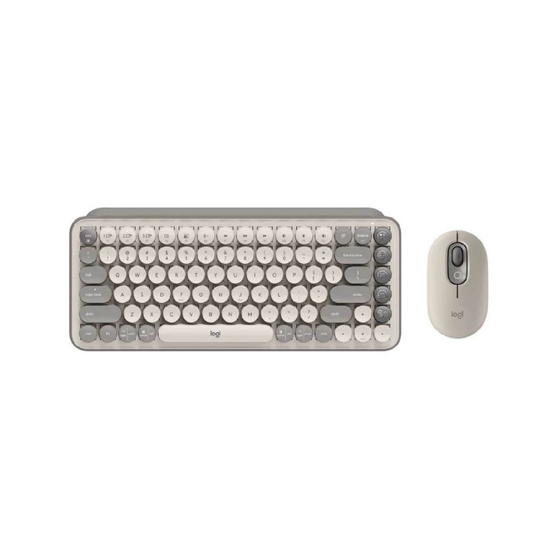 LOGITECH - Teclado y Mouse Logitech Pop Keys Multi-Device Mist