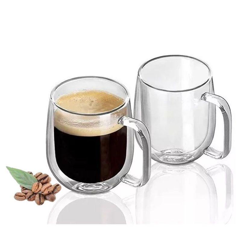ICHIMATSU - Set de 2 tazas de té y café doble Pared 250ml - Ichimatsu