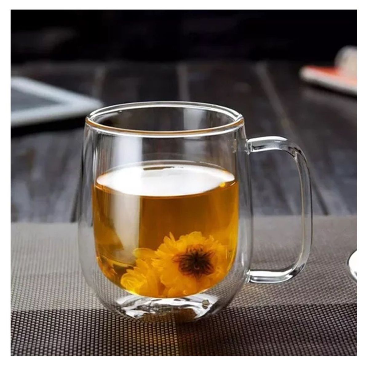 ICHIMATSU - Set de 2 tazas de té y café doble Pared 250ml - Ichimatsu