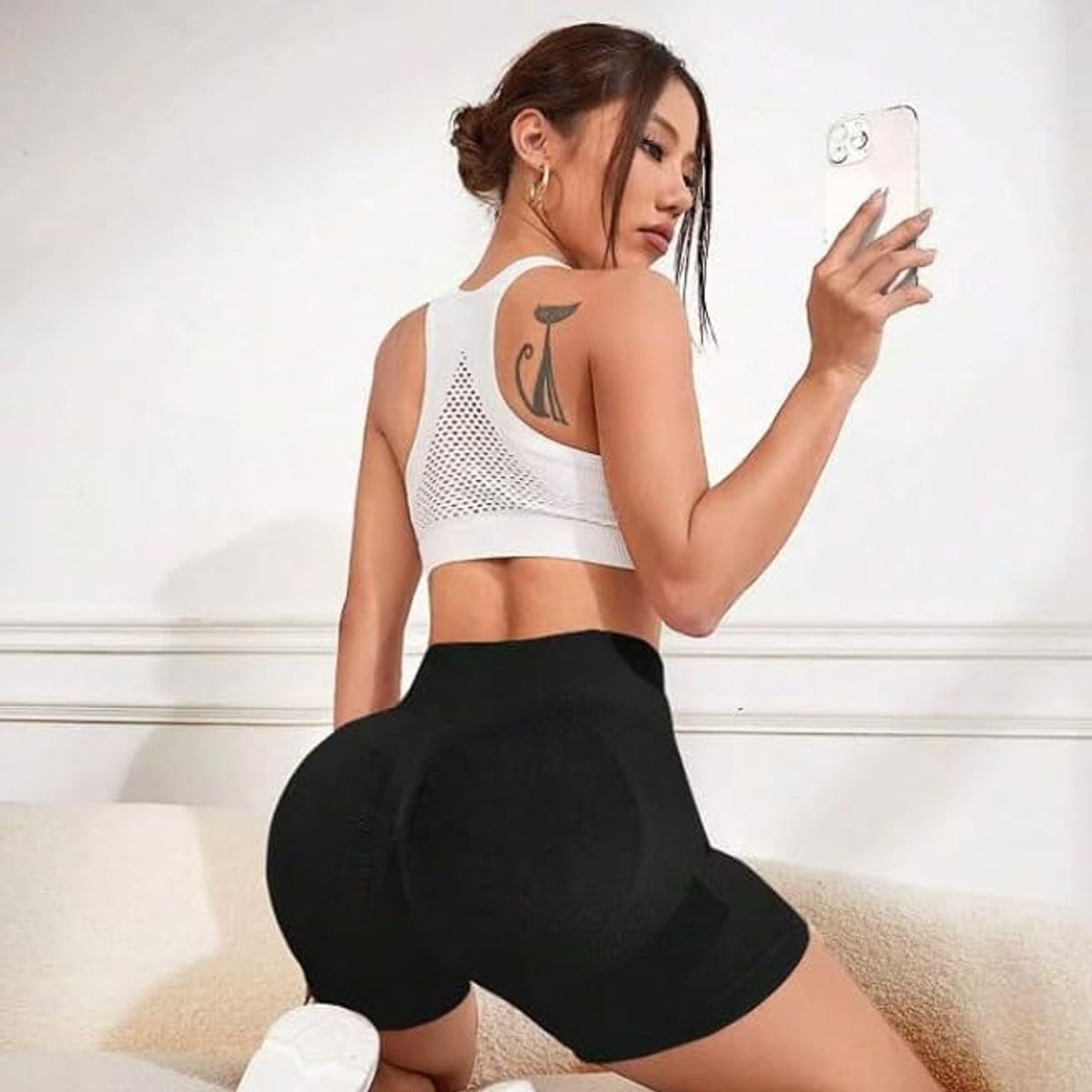 WORKOUT - Short Corto Mujer - Ropa Deportiva Seamless - Workout