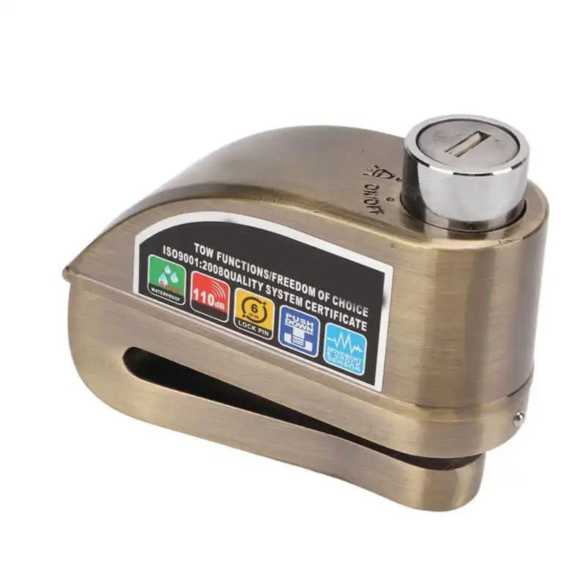 GENERICO - CANDADO DE DISCO GOLD