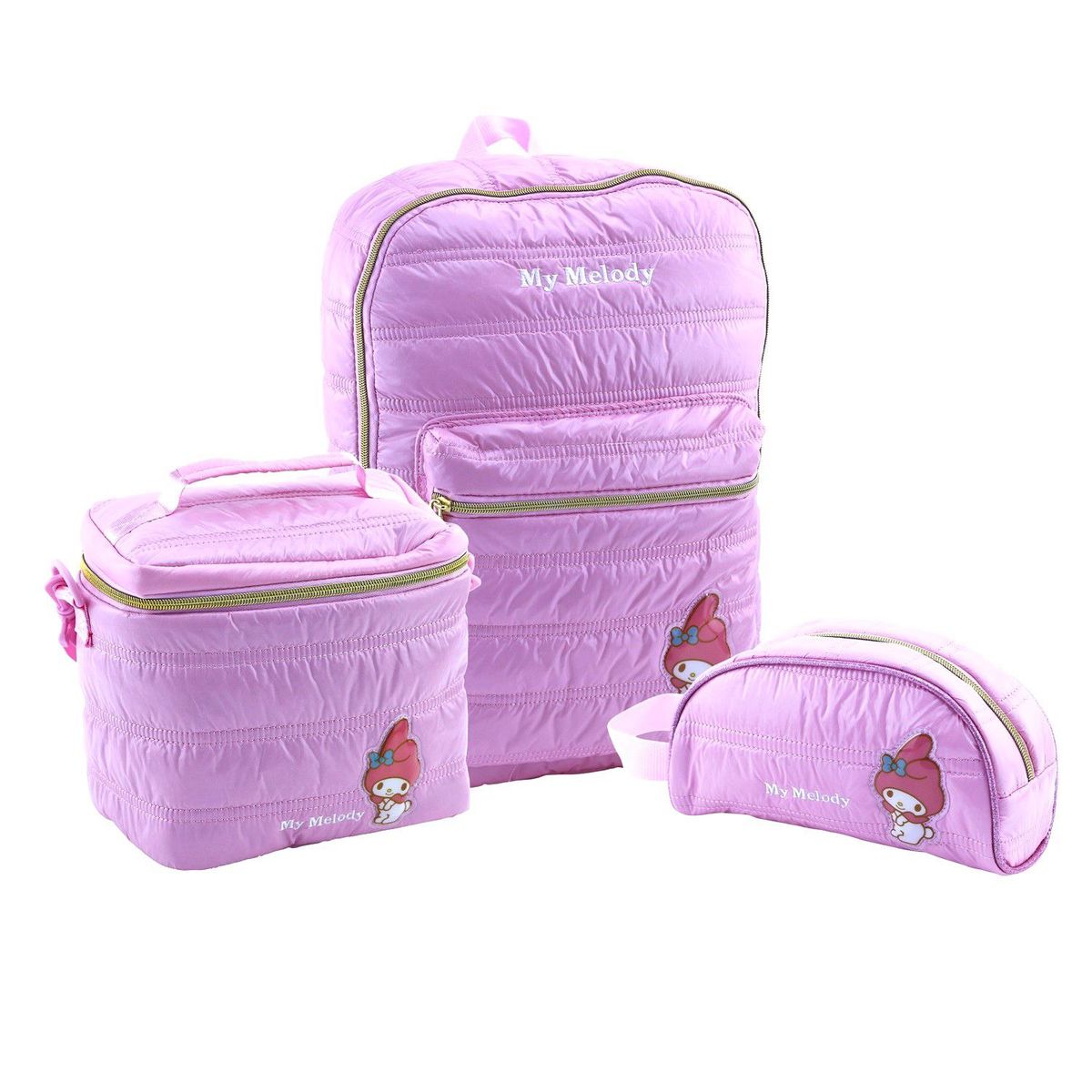 SCOOL - Set My Melody Mochila-Lonchera-Cartuchera marca Scool