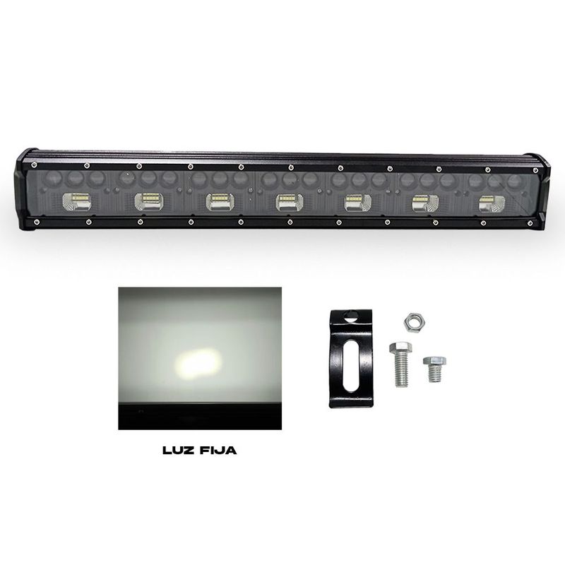 GENERICO - Barra Led Neblinero 168 W Luz Blanca 40 Leds Marca Lux Led