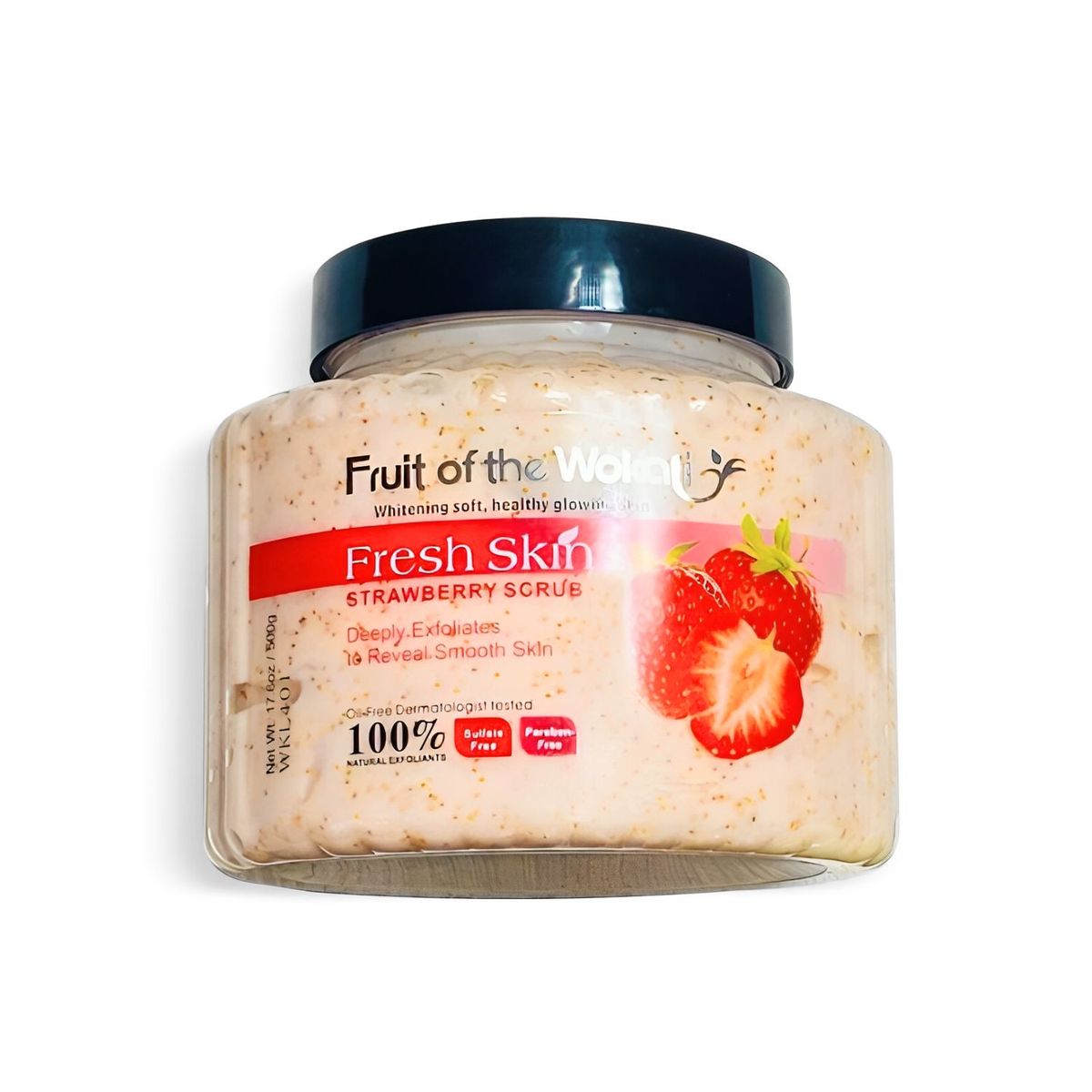 GENERICO - Exfoliante Corporal Fresa Fruit of the Wokali 500g