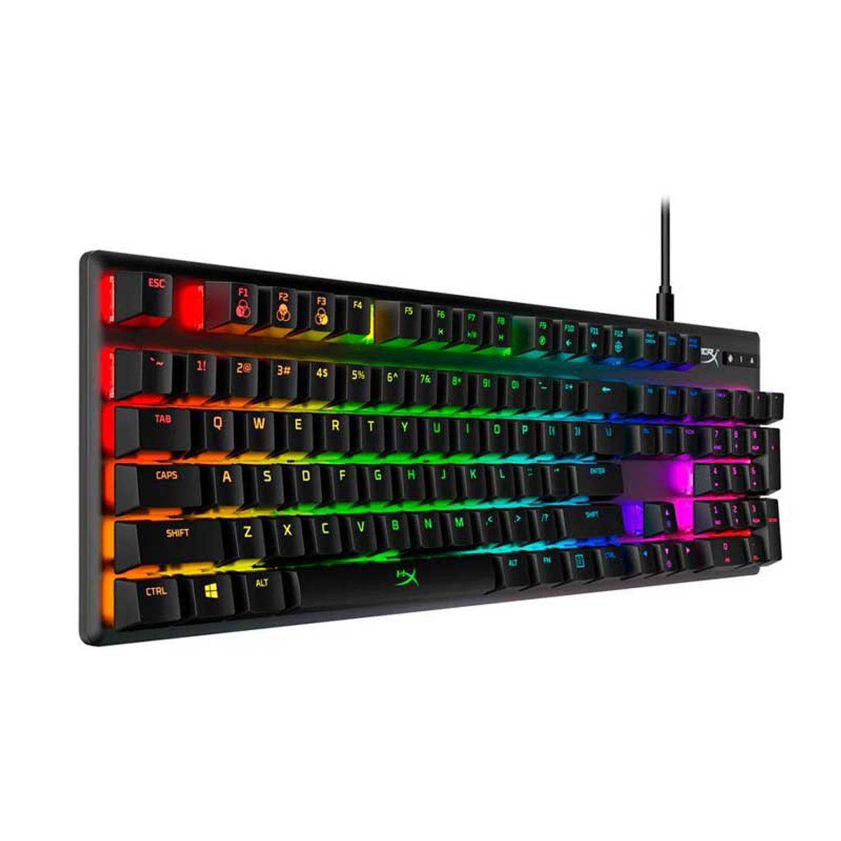 HYPERX - Teclado Mecánico Hyperx Alloy Origins Swiches Red Linear 100