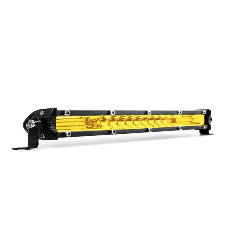GENERICO - Barra Led Neblinero 180 W Luz Ambar 60 Leds Marca Lux Led