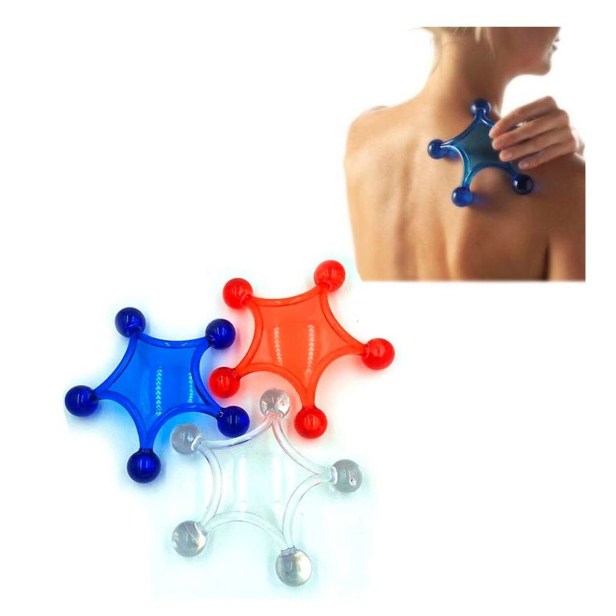 GENERICO - Masajeador Estrella Descontracturante Corporal