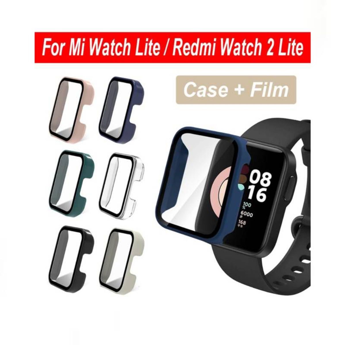 GENERICO - Bumper o Cover Para Xiaomi Mi Watch 2 Lite - NUDE