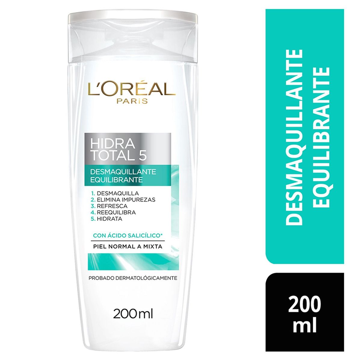 LOREAL PARIS - Leche desmaquillante Piel normal a mixta 200 ml