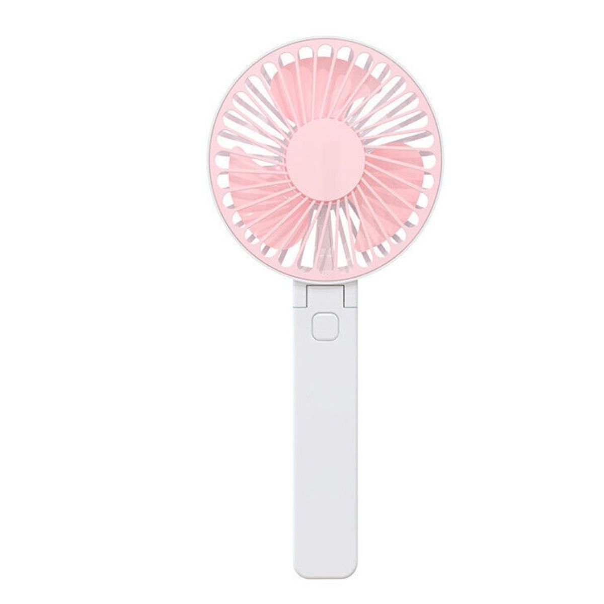 GENERICO - Mini ventilador portátil de mano plegable USB recargable