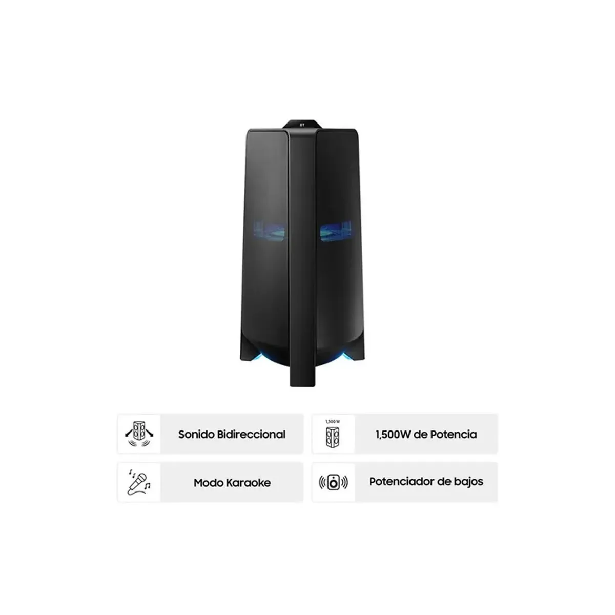 SAMSUNG - TORRE DE SONIDO SAMSUNG 1500W BLUETOOTH MX-T70PE