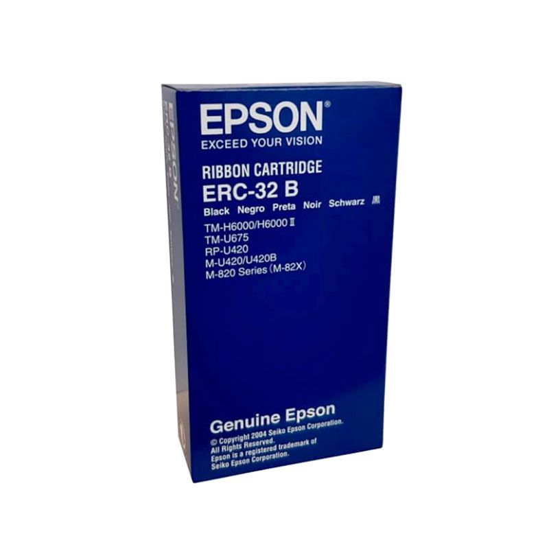 EPSON - CINTA EPSON ERC-32B TM-U675/H6000 PARA IMPRESORA - P/N: ERC32B