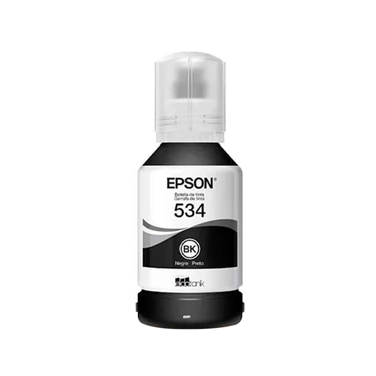 EPSON - TINTA EPSON 534 BK ECOTANK PARA-M1100/M1120/M3180/BLACK P/N:T534120