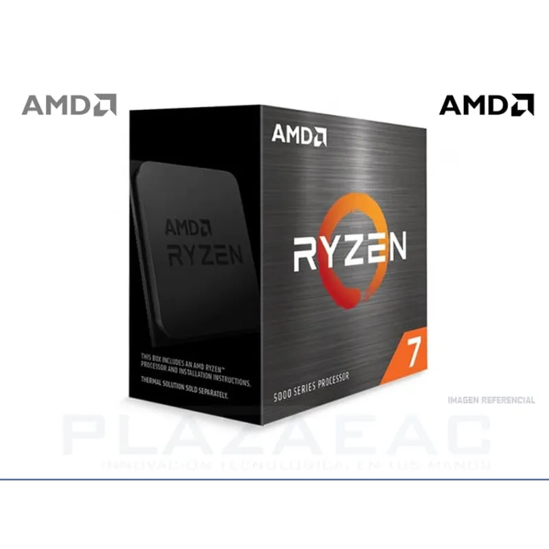 AMD - PROCESADOR AMD RYZEN 7 5800X 3.80GHZ 32MB P/N: 100-1000000063WOF