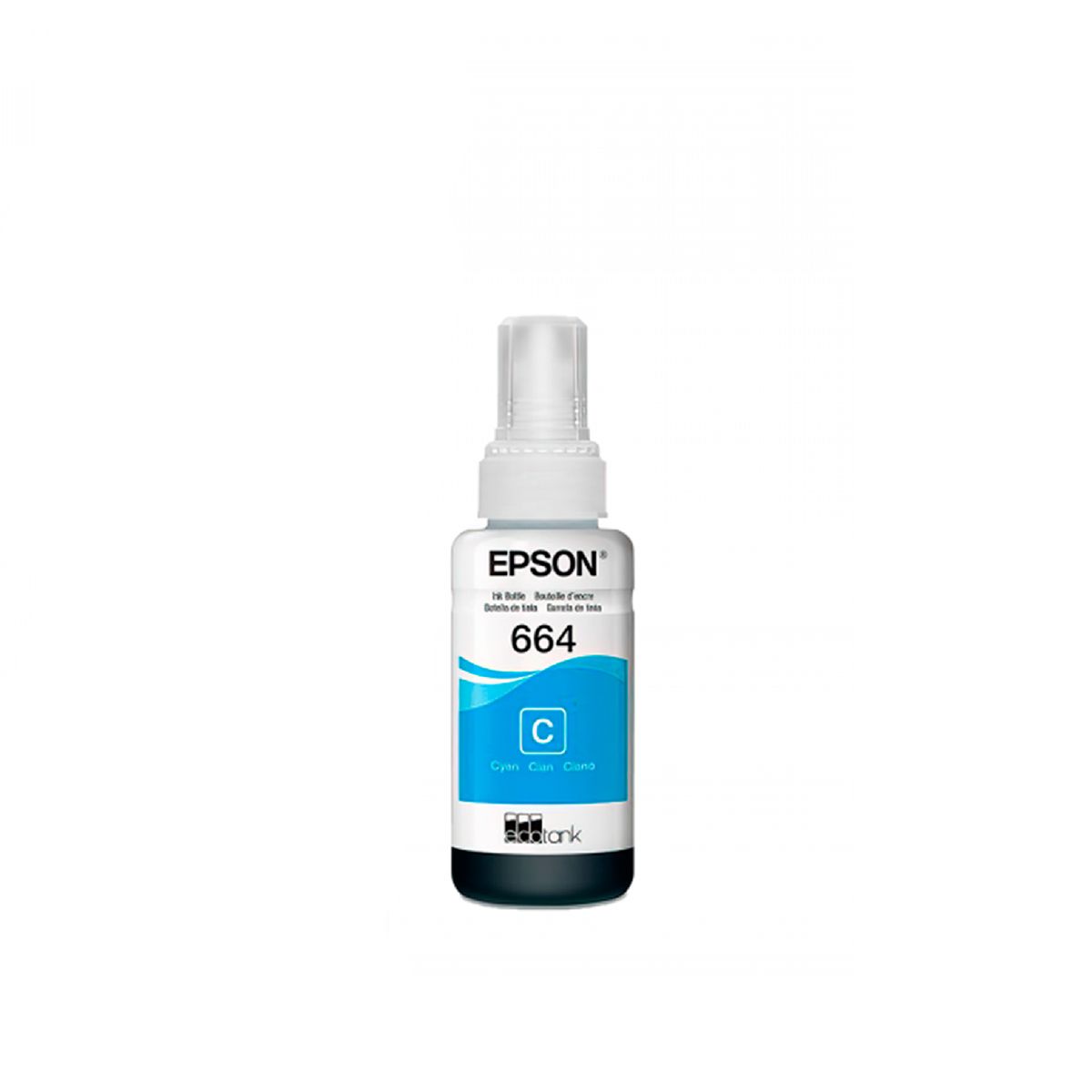 EPSON - TINTA EPSON 664 CYAN, PARA L110/L220/L300/L375/L455/L475/ P/N: T664220