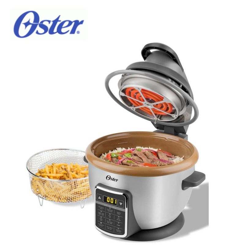 OSTER - Arrocera 10 en 1 con freidora de aire