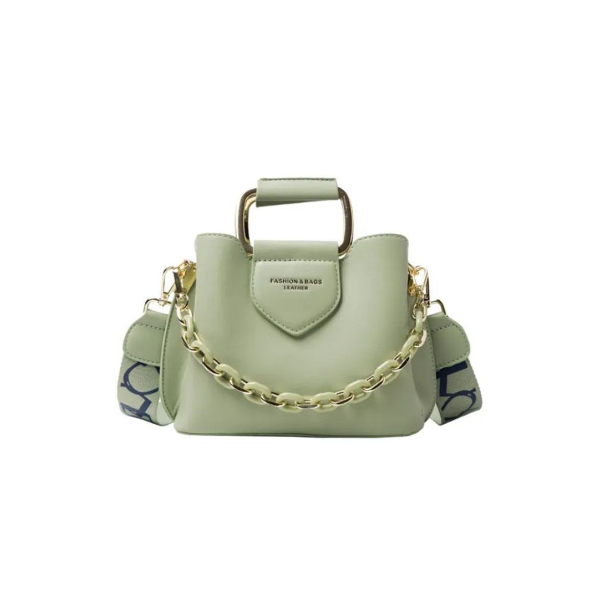 GENERICO - Bolso Pequeño Elegante Dual Verde Agua