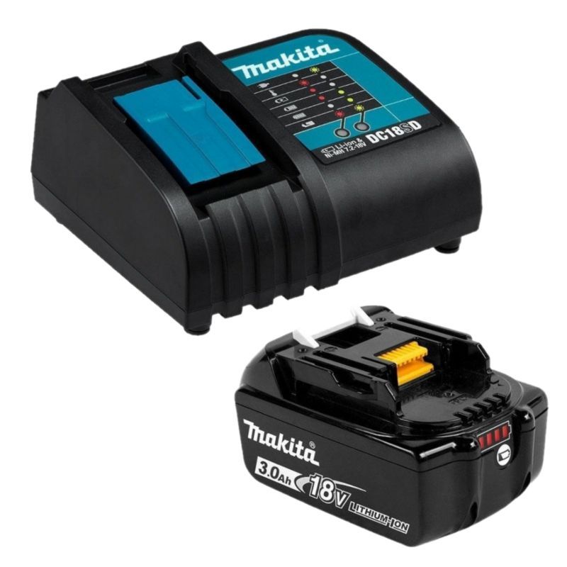 MAKITA - Set de 1 Batería de 18V LXT 3.0 Ah + Cargador DC18SD Makita
