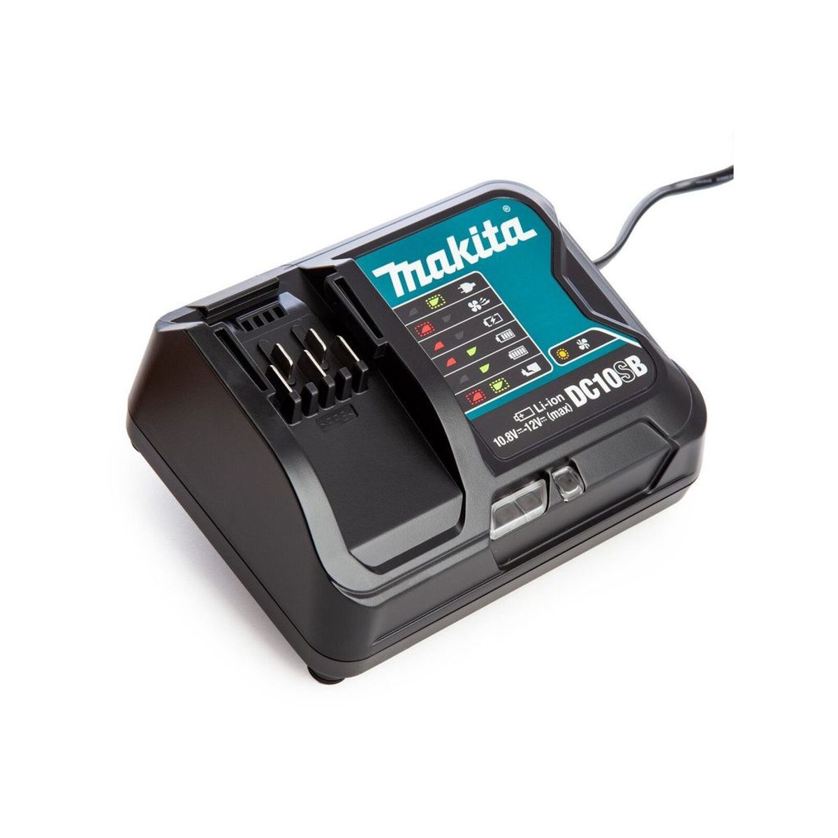 MAKITA - Cargador de Baterías de Iones de Litio 12V CXT Makita DC10SB