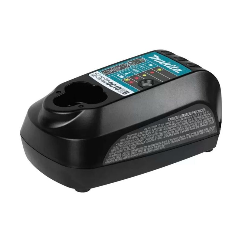 MAKITA - Cargador de Baterías de Ion de Litio 7.2V - 12V Makita DC10WB