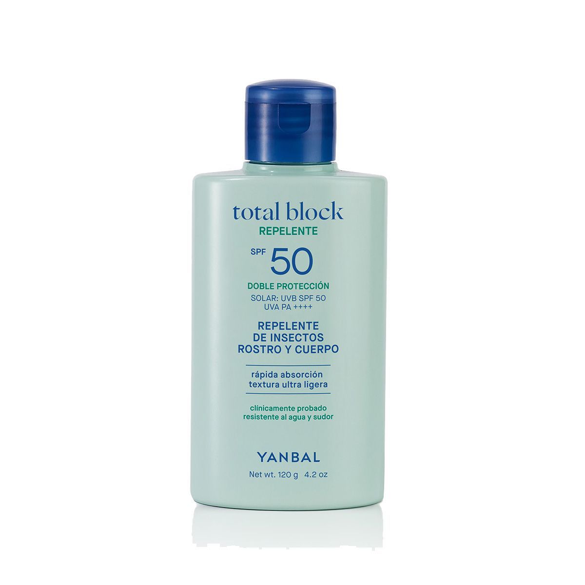 YANBAL - Repelente Bloqueador Solar SPF50 Total Block