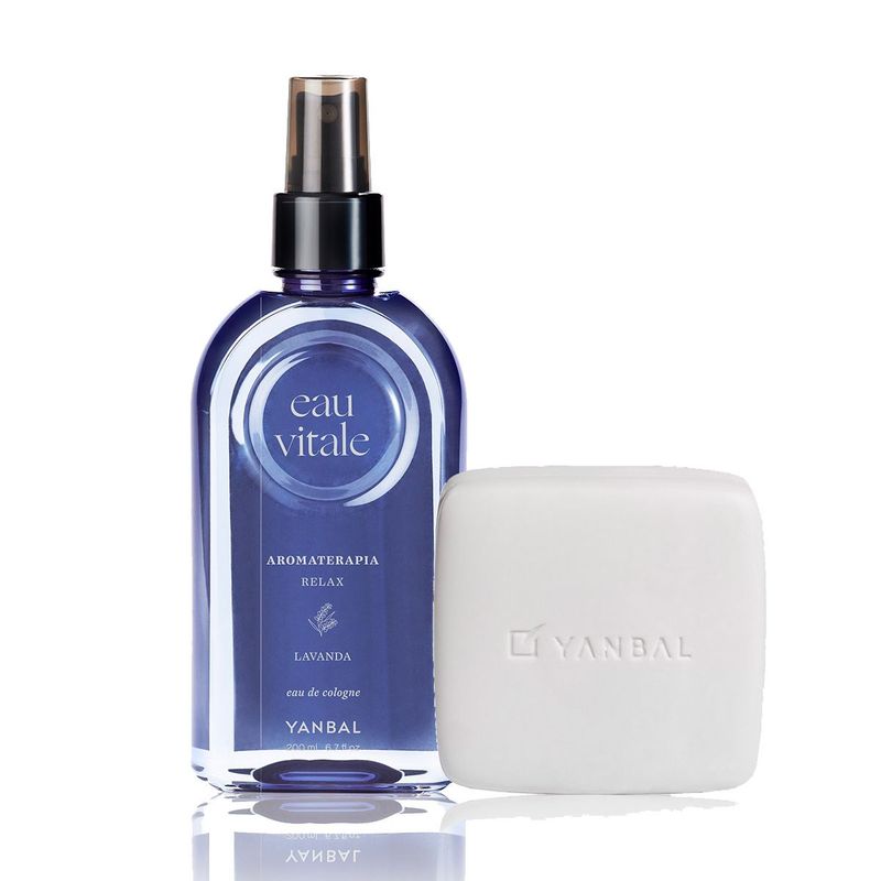 Eau Vitale Lavanda Colonia Relajante con Jabon en Barra YANBAL