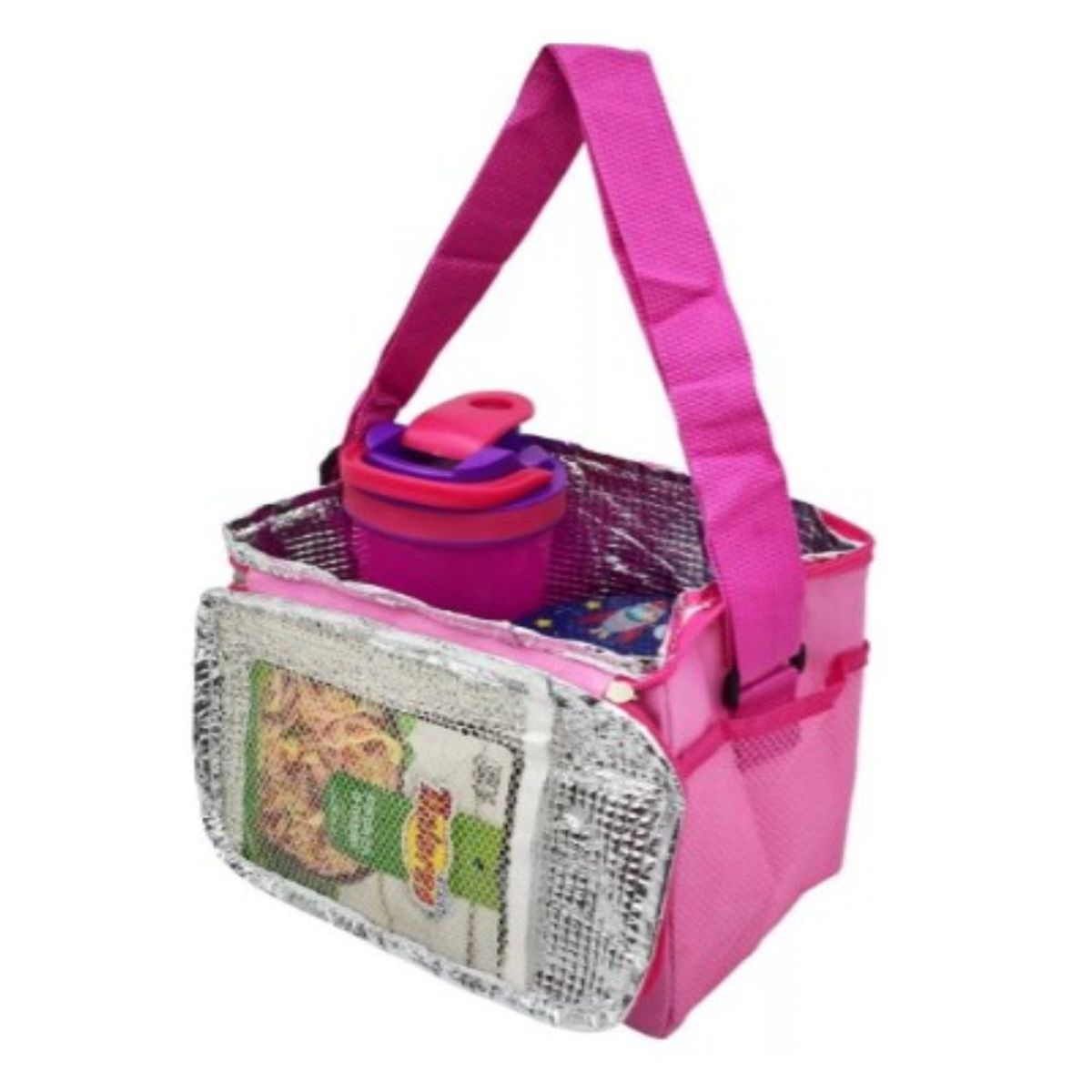 GENERICO - Lonchera Térmica 3 Compartimentos Bolsa Almuerzo Cierre Brivilas