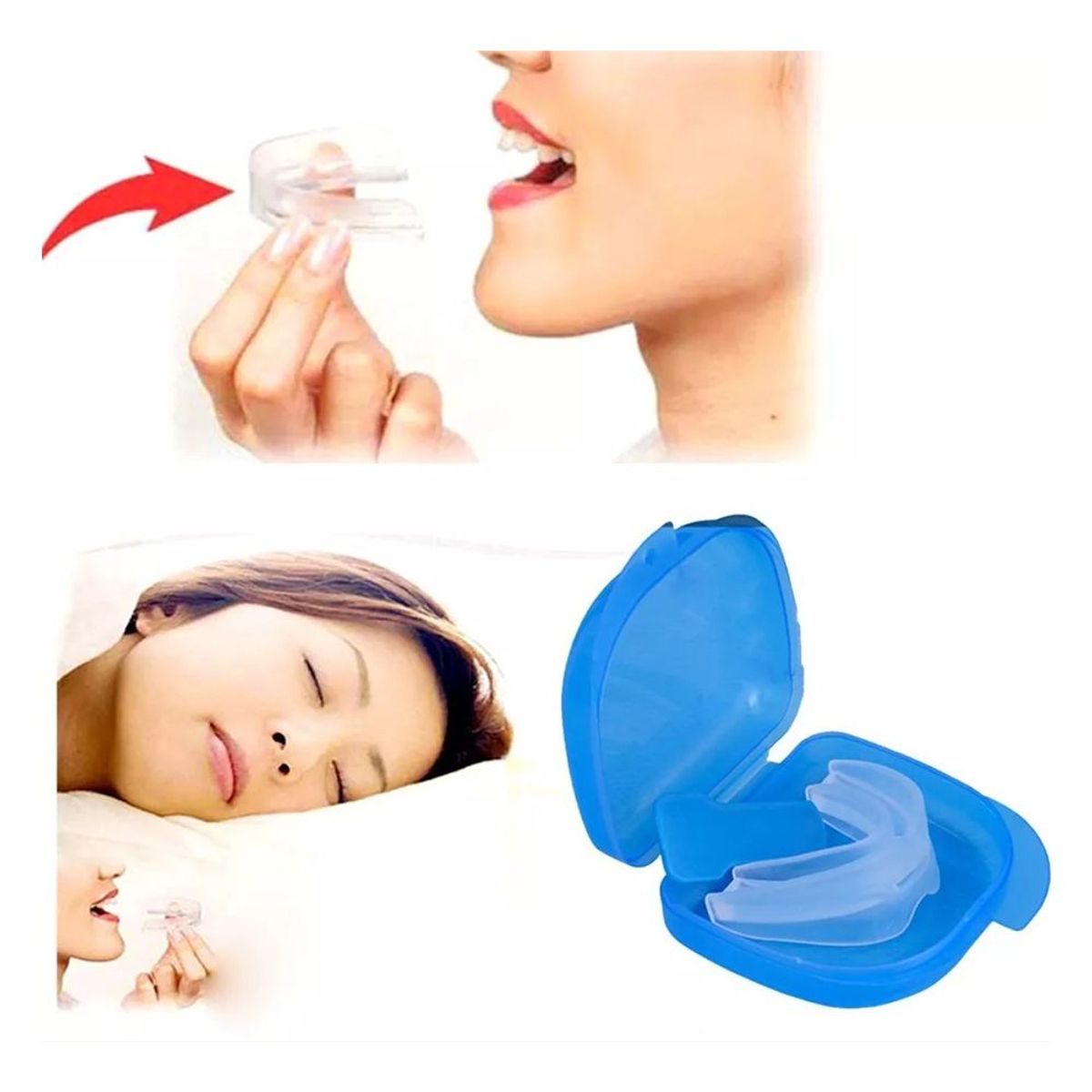 GENERICO - Protector Dental Bucal Antironquidos Bruxismo Duerma Mejor Sin Caja