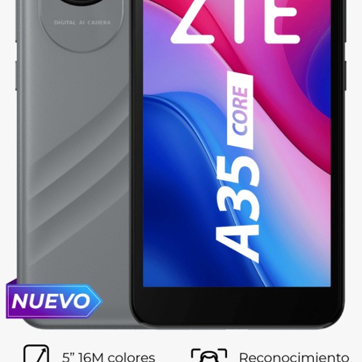 ZTE - ZTE A35 CORE 2 +2RAM / 32GB GRIS
