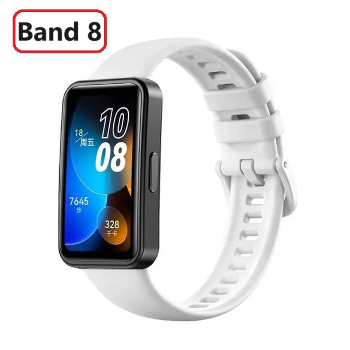 GENERICO - Correa Silicona para HUAWEI BAND 8