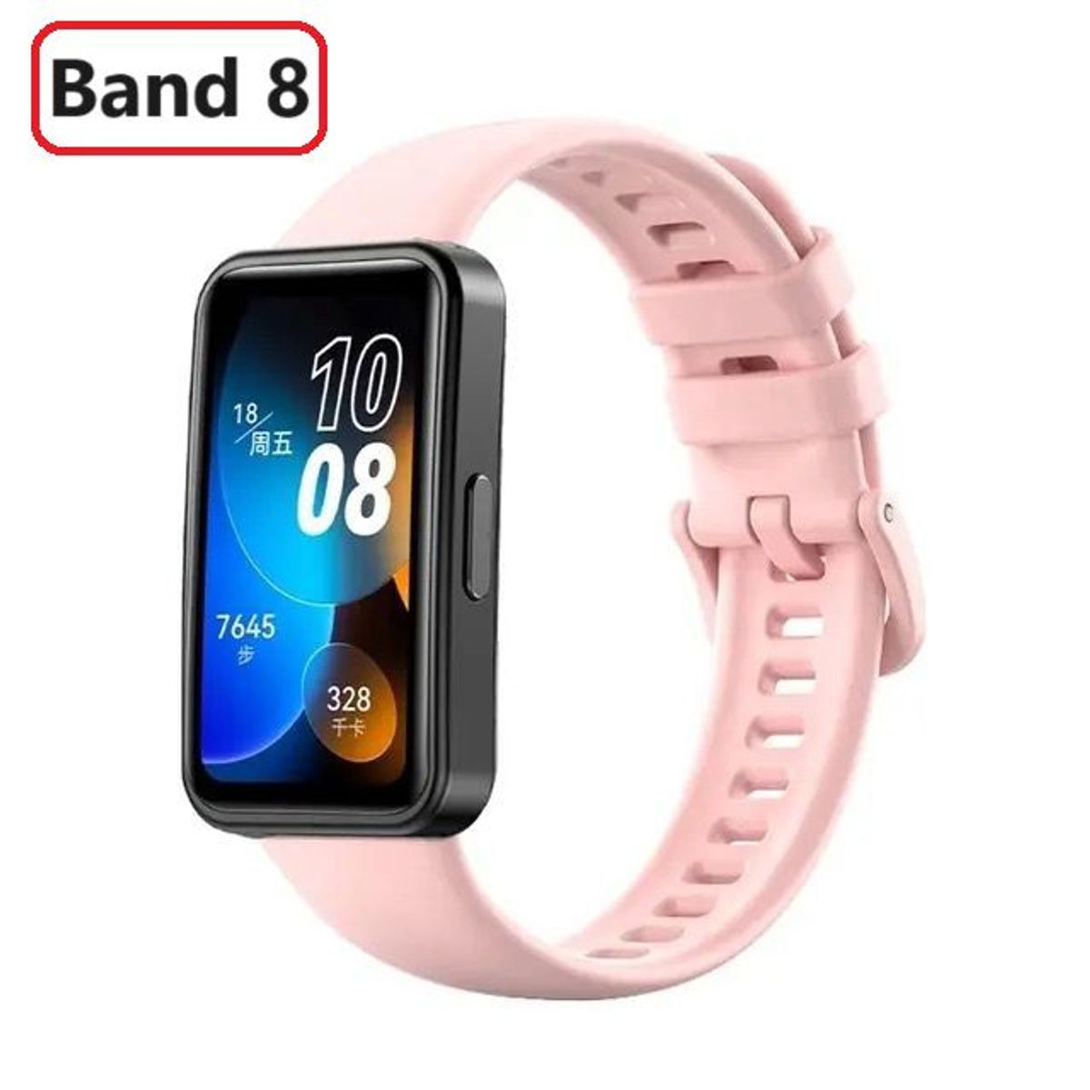 GENERICO - Correa Silicona para HUAWEI BAND 8