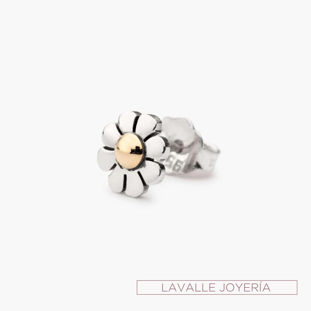 OEM - Arete de Oro 18k laminado y Plata Margarita Lavalle Joyeria