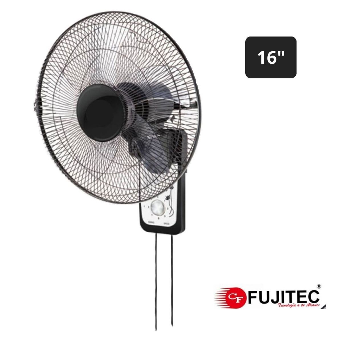 FUJITEC - VENTILADOR DE PARED DE 55 WATTS