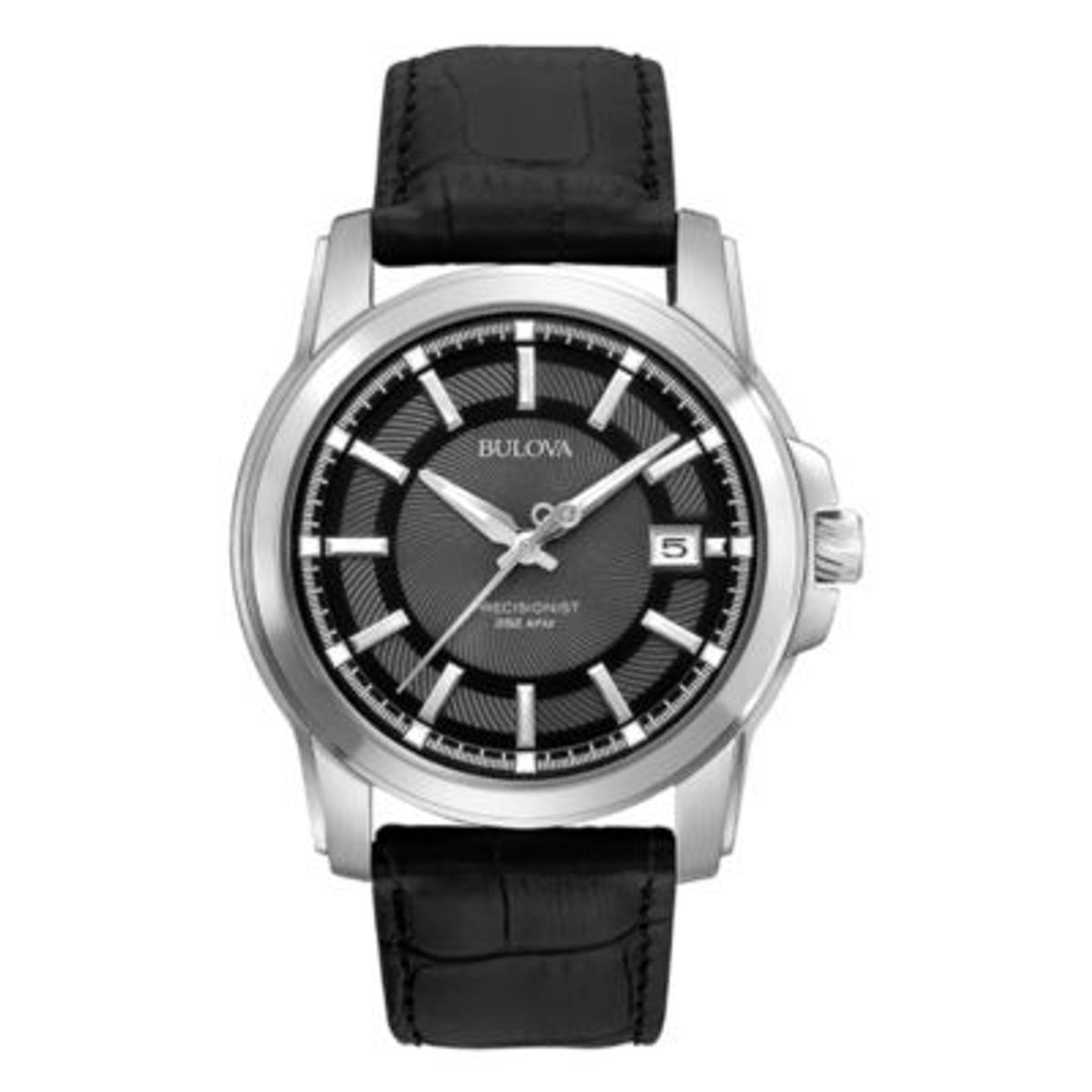 BULOVA - Reloj Bulova Plateado con Negro 96B158 BUL-6