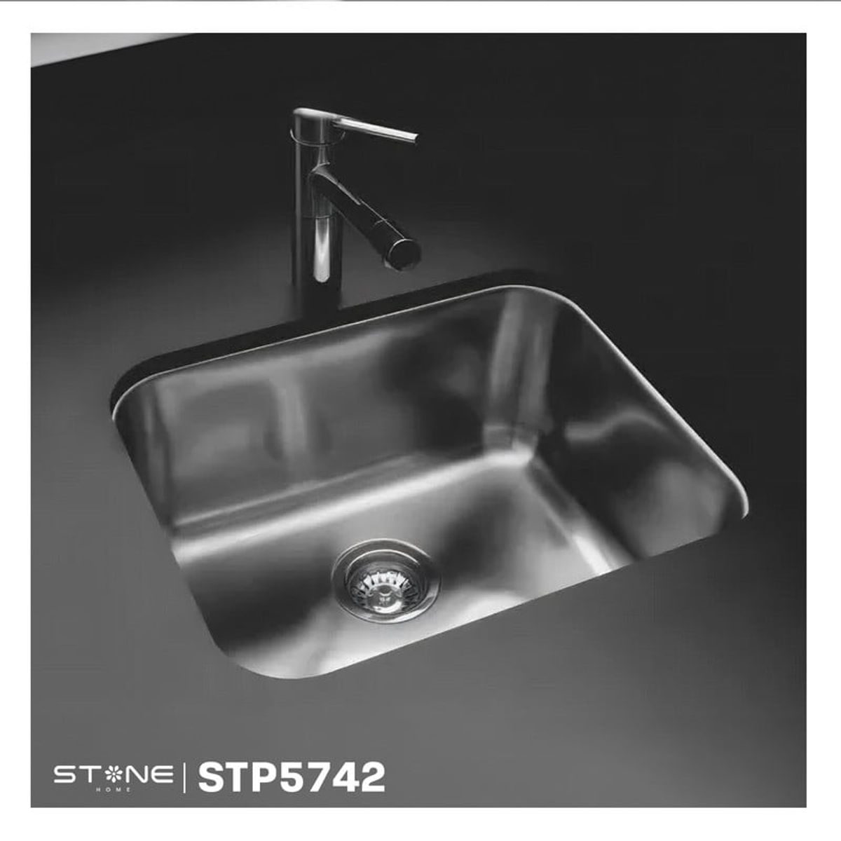 STONE - LAVADERO DE ACERO SIGNATURE STP5742 STONE