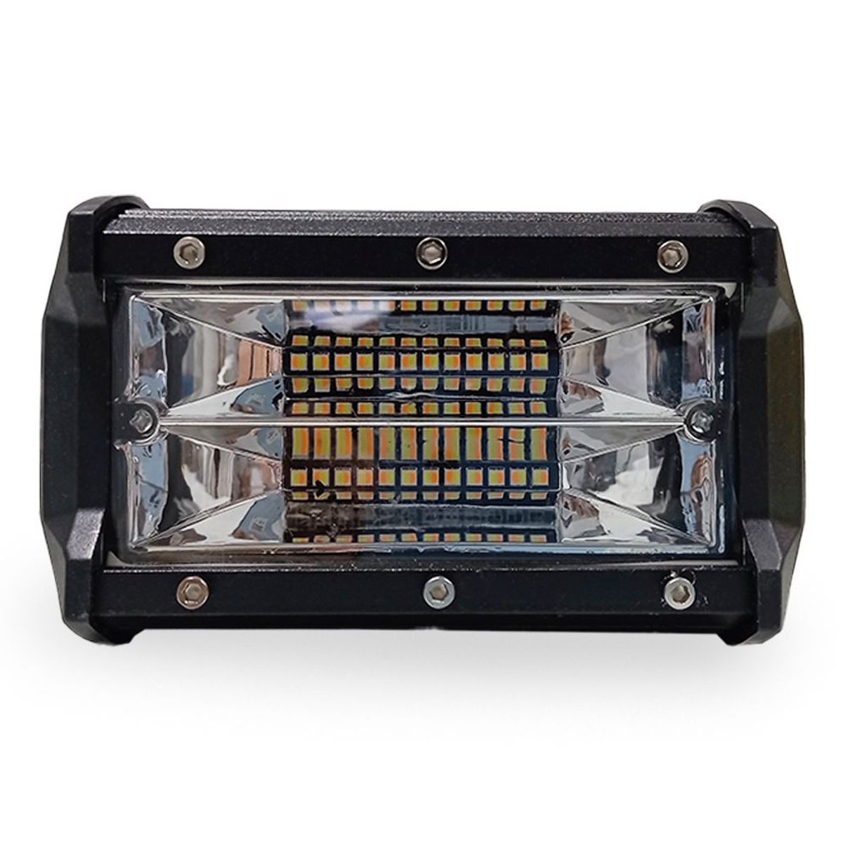 GENERICO - Barra Led Neblinero 120 W Luz Dual 24 Leds Marca Lux Led