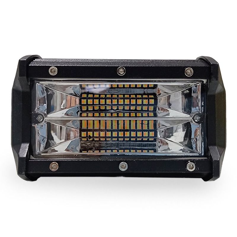 GENERICO - Barra Led Neblinero 120 W Luz Dual 24 Leds Marca Lux Led