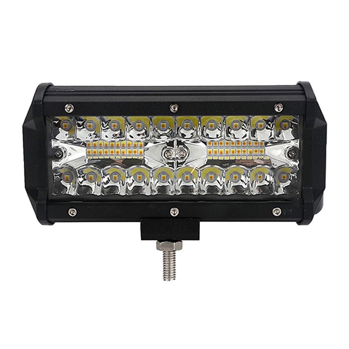 GENERICO - Barra Led Neblinero 120 W Luz Dual 40 Leds Marca Lux Led