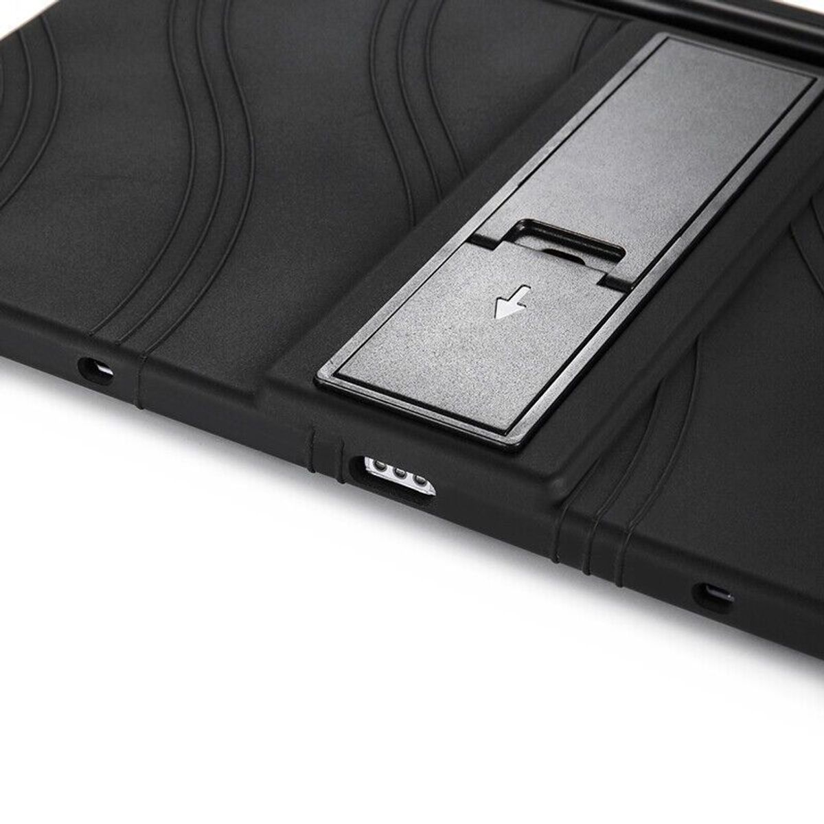 FUNDAANTIGOLPES - Funda Silicona Negro para tablet Samsung Galaxy Tab S8 Plus - S7 Plus